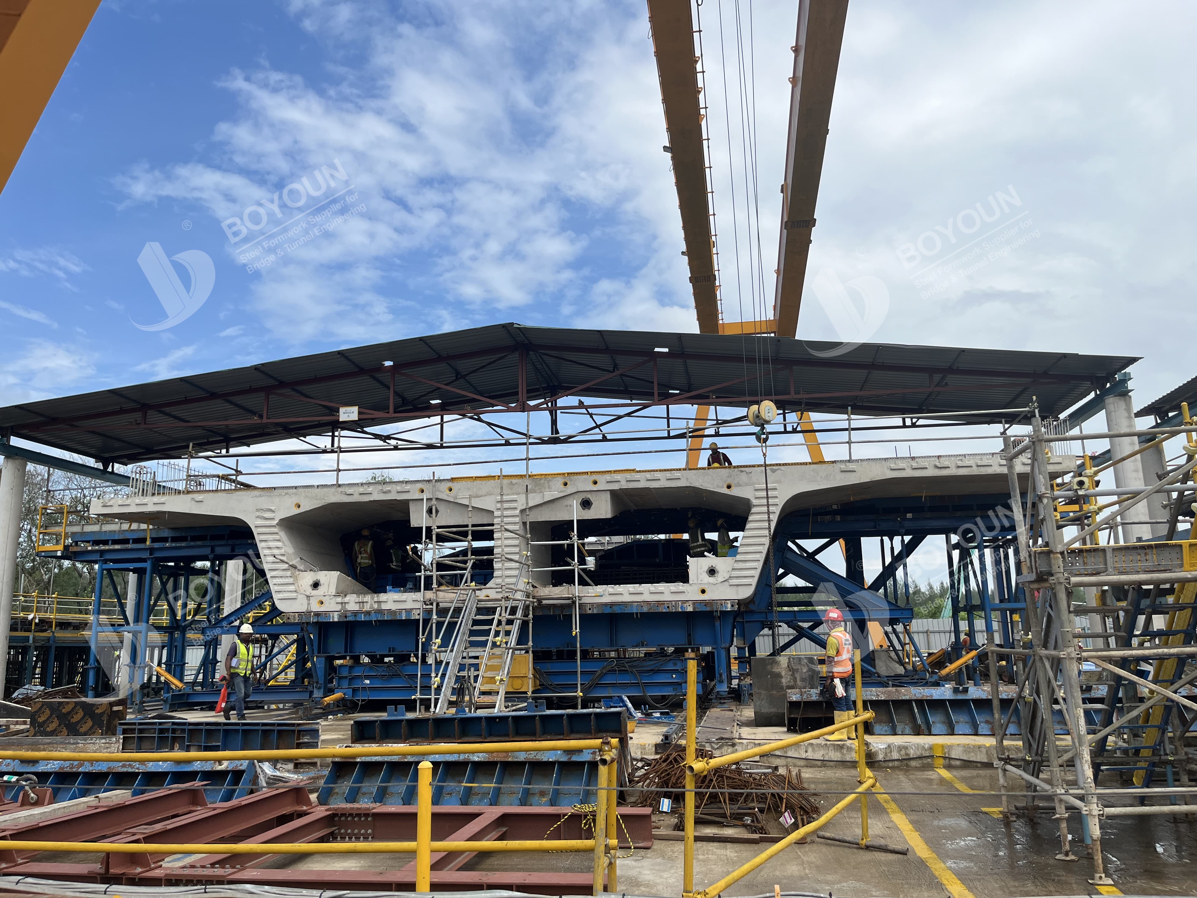 Segment Box Girder Mold – Short Line / Long Line Match Casting System